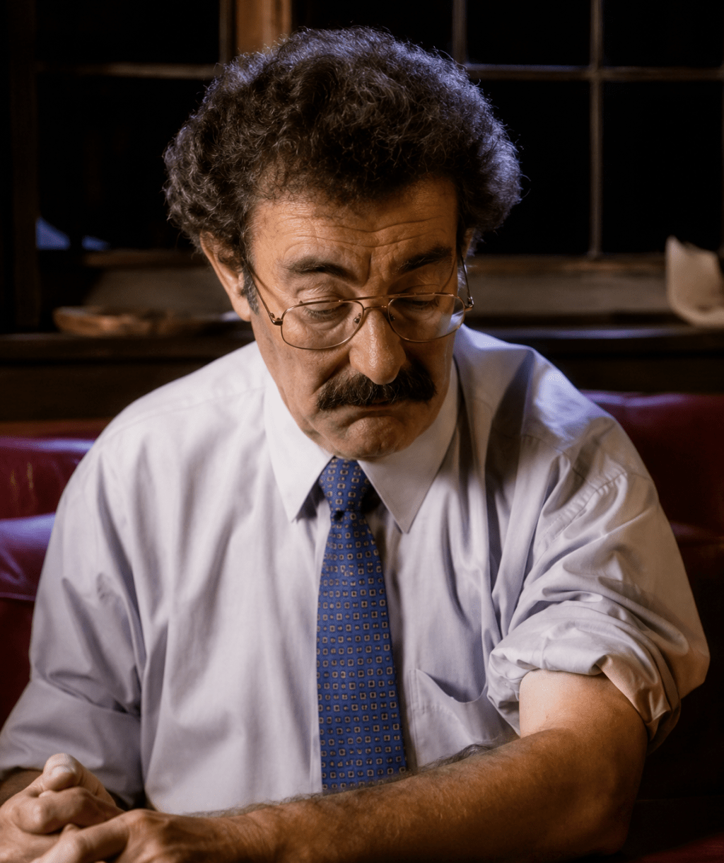 Professor Robert Winston with a blood sucking leech on his&nbsp;arm